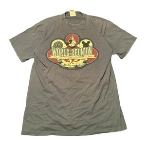 Vintage 1996 Walt Disney World 25th Anniversary T Shirt Mickey Inc USA Blue L